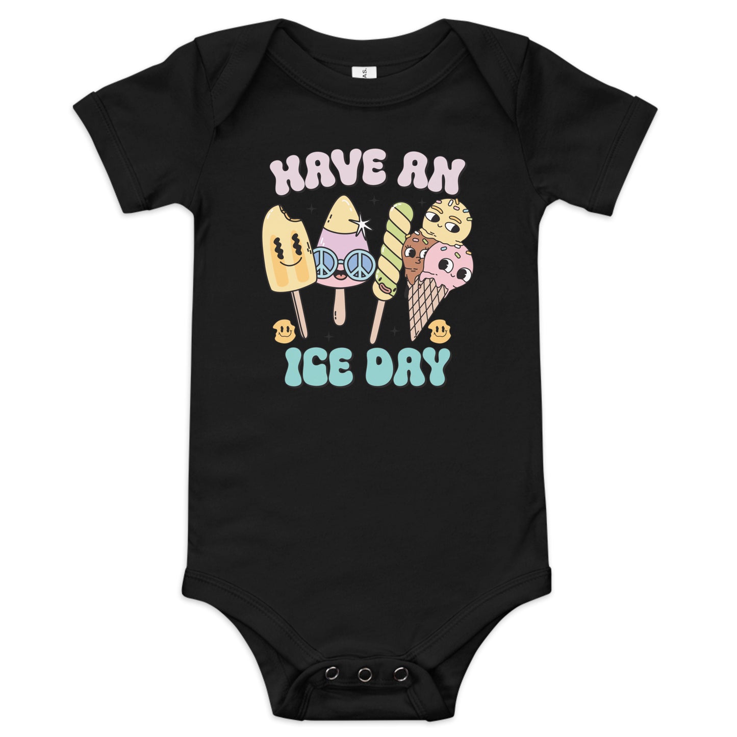 Have an Ice Day Baby Short Sleeve Onesie