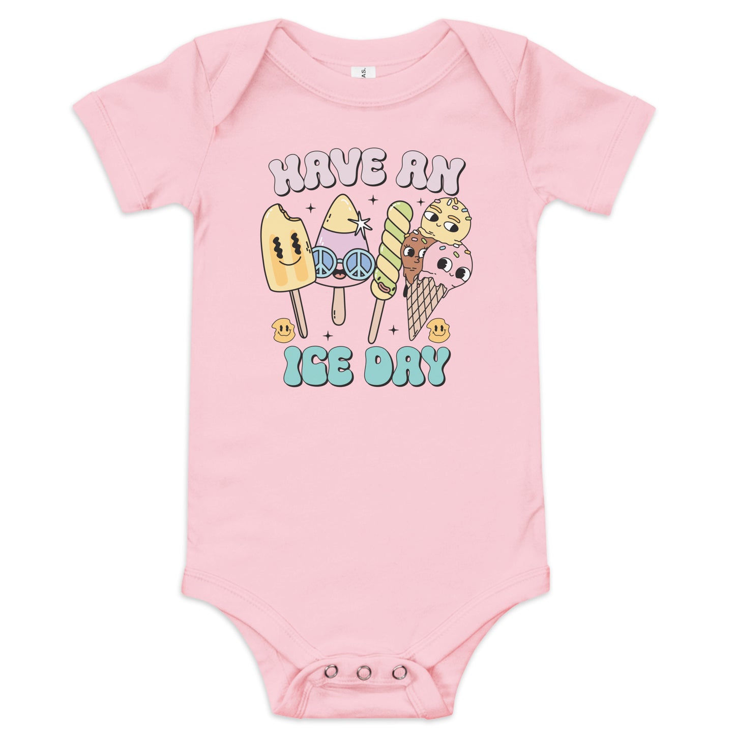 Have an Ice Day Baby Short Sleeve Onesie