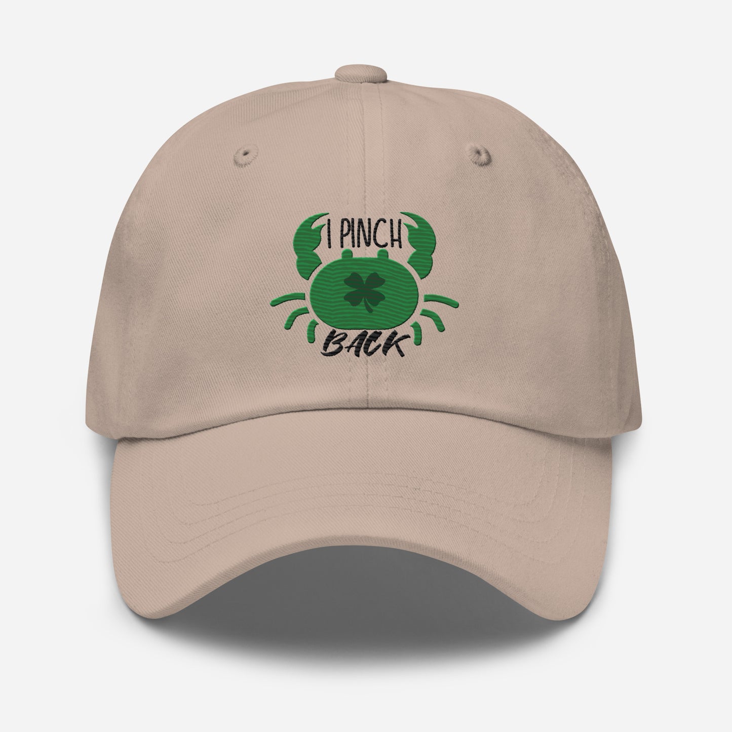 I Pinch Back Embroidered St. Patrick's Day Cap