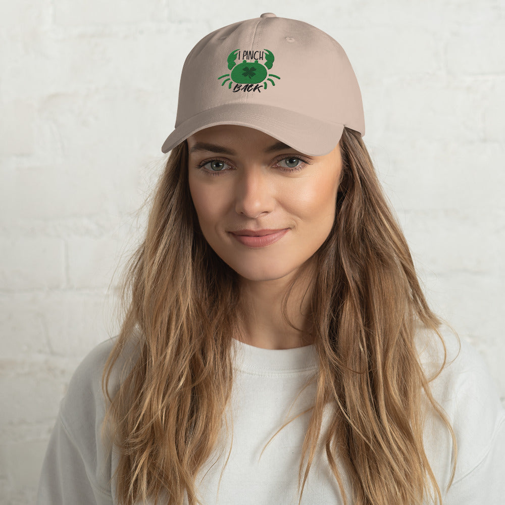 I Pinch Back Embroidered St. Patrick's Day Cap