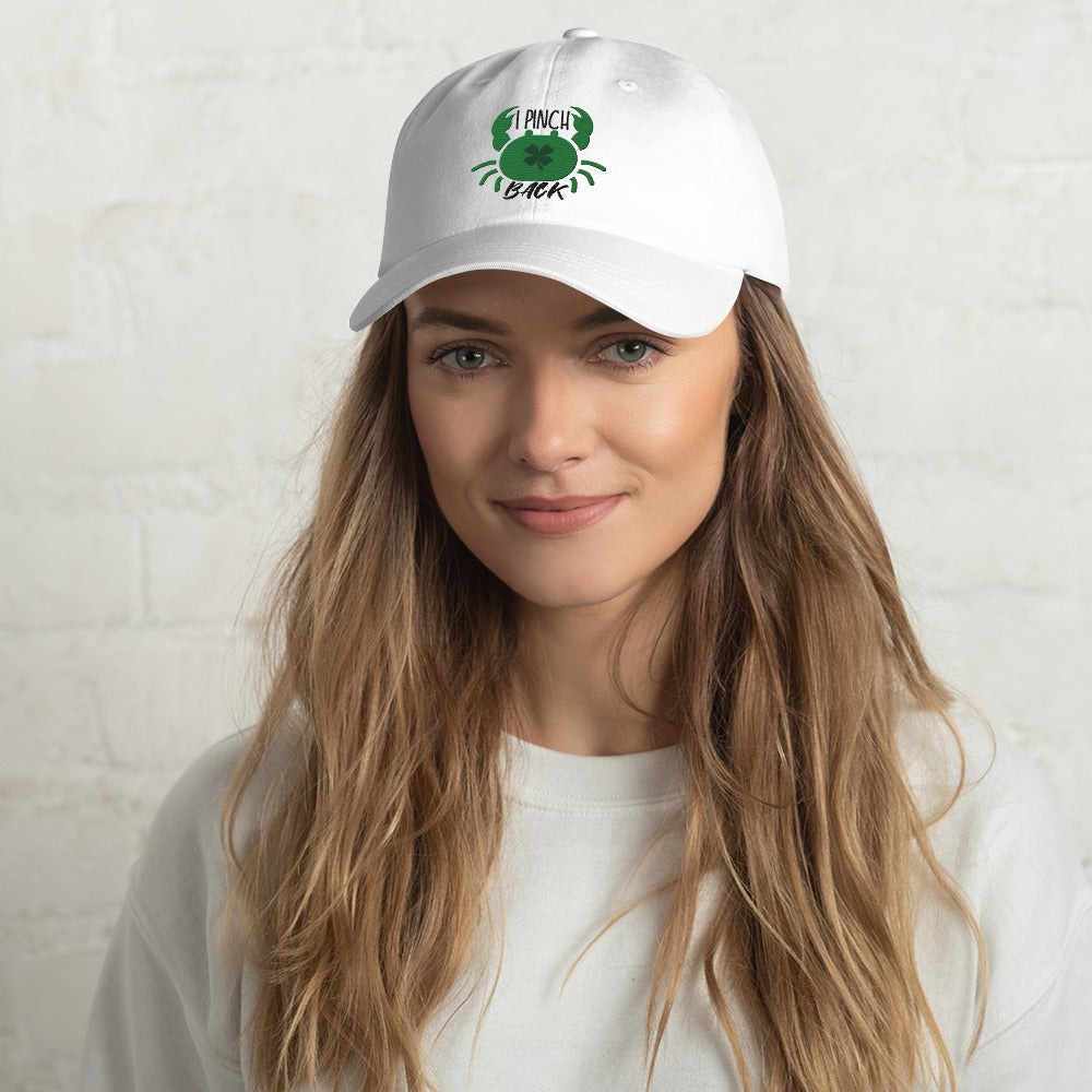 I Pinch Back Embroidered St. Patrick's Day Cap