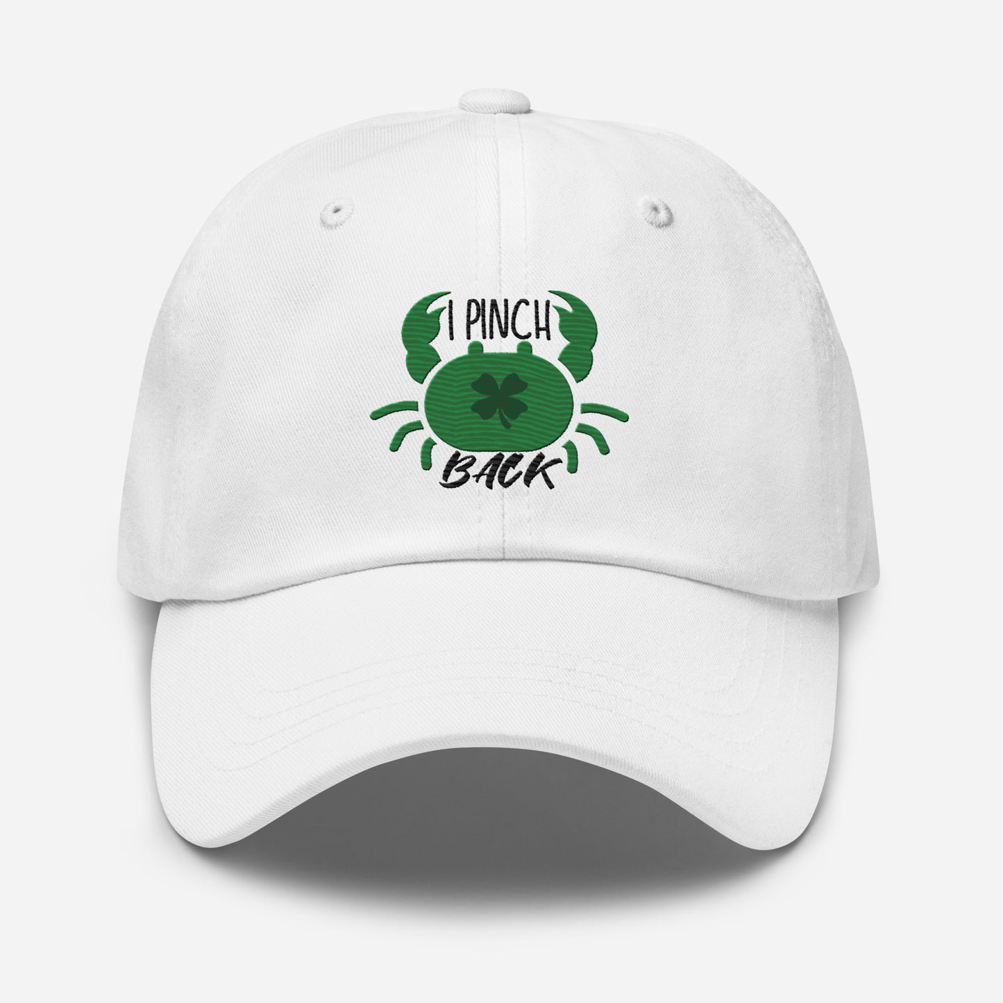 I Pinch Back Embroidered St. Patrick's Day Cap