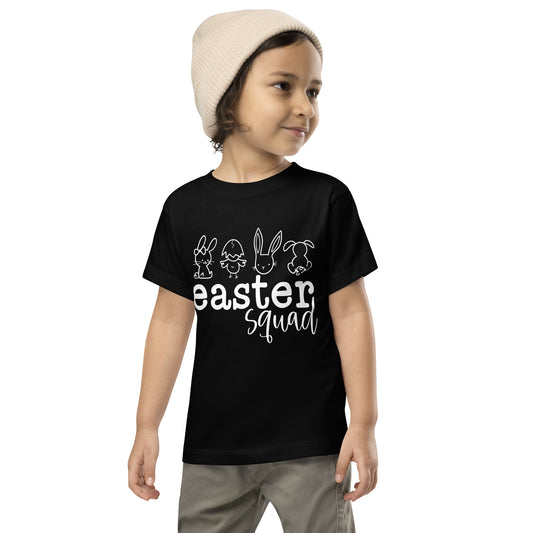 Easter Squad Toddler Short Sleeve Tee (White)