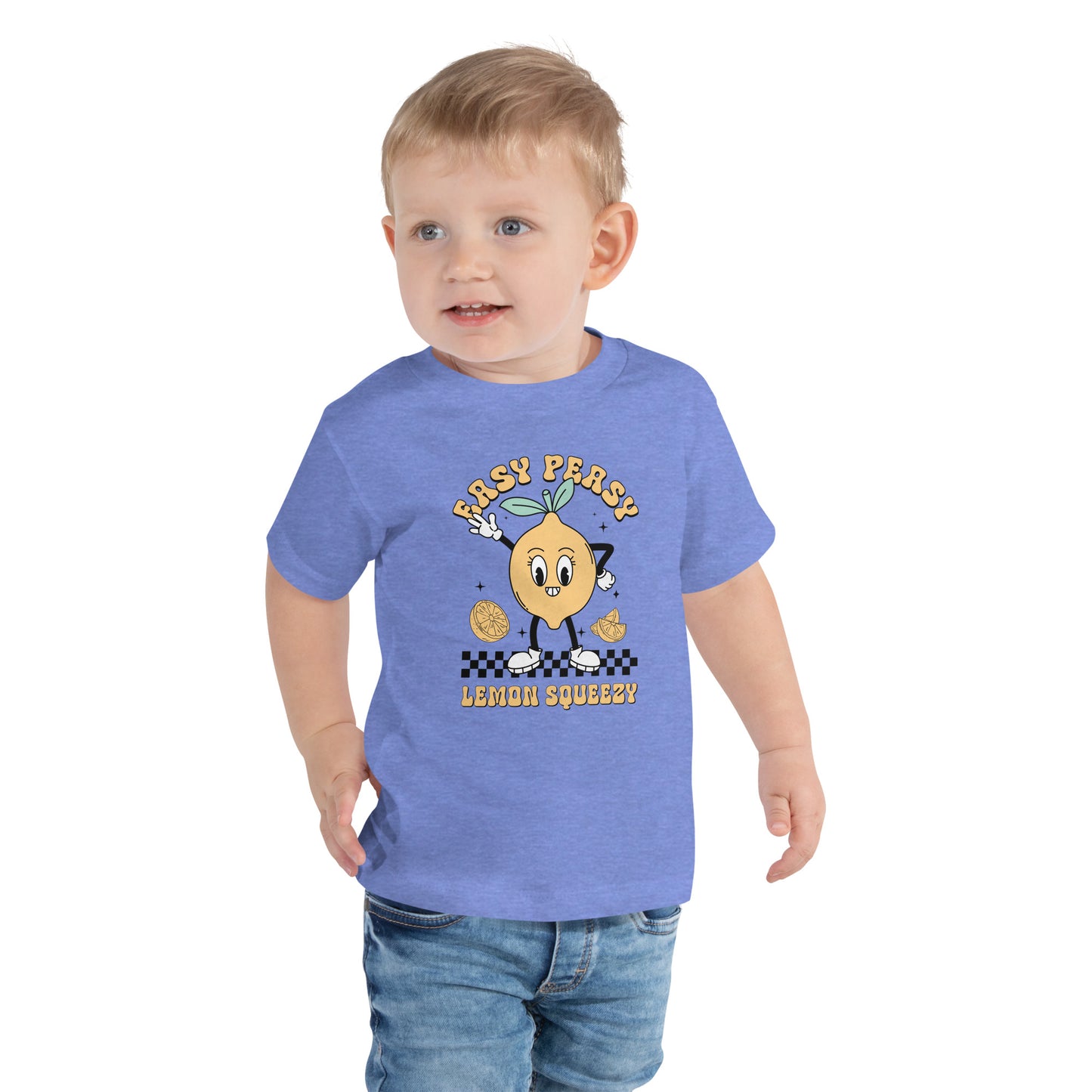 Easy Peasy Lemon Squeezy Toddler Short Sleeve Tee