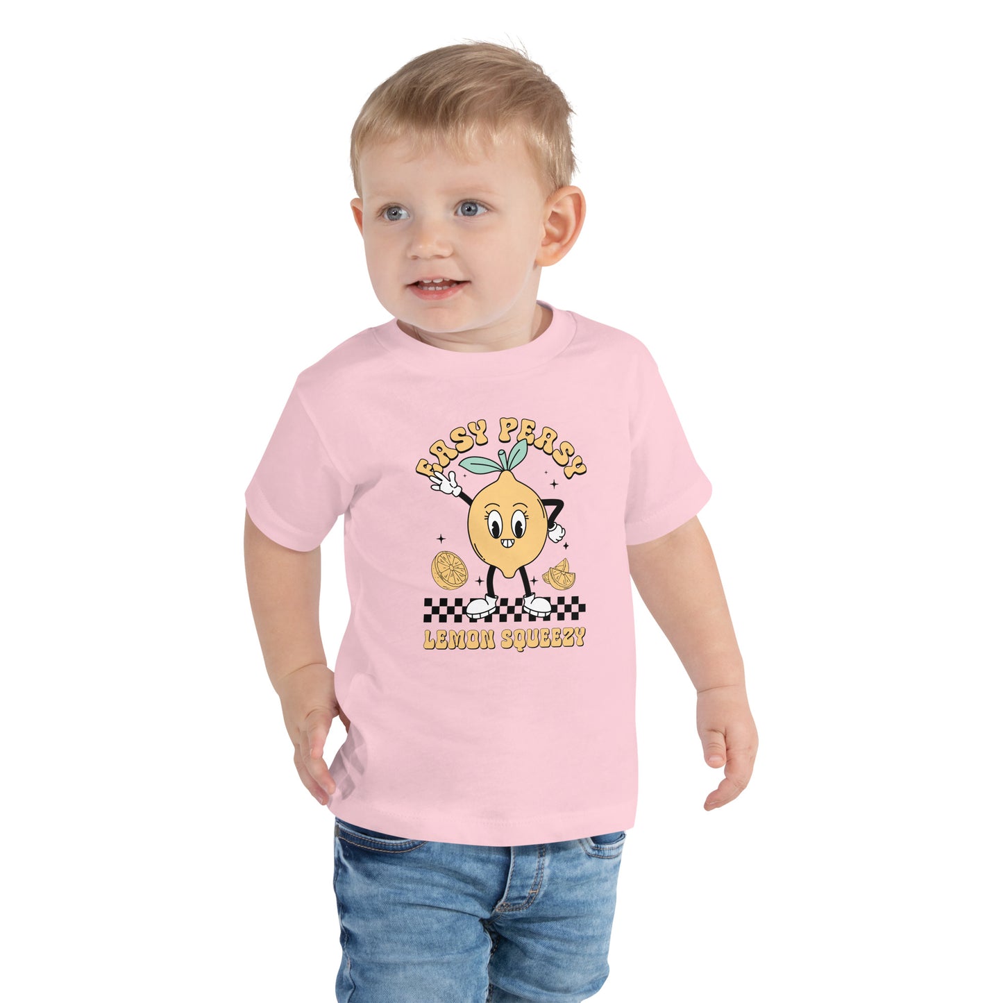 Easy Peasy Lemon Squeezy Toddler Short Sleeve Tee