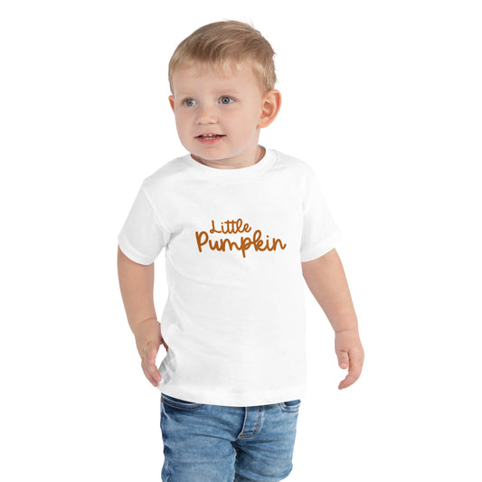 Little Pumpkin Toddler Short Sleeve Tee