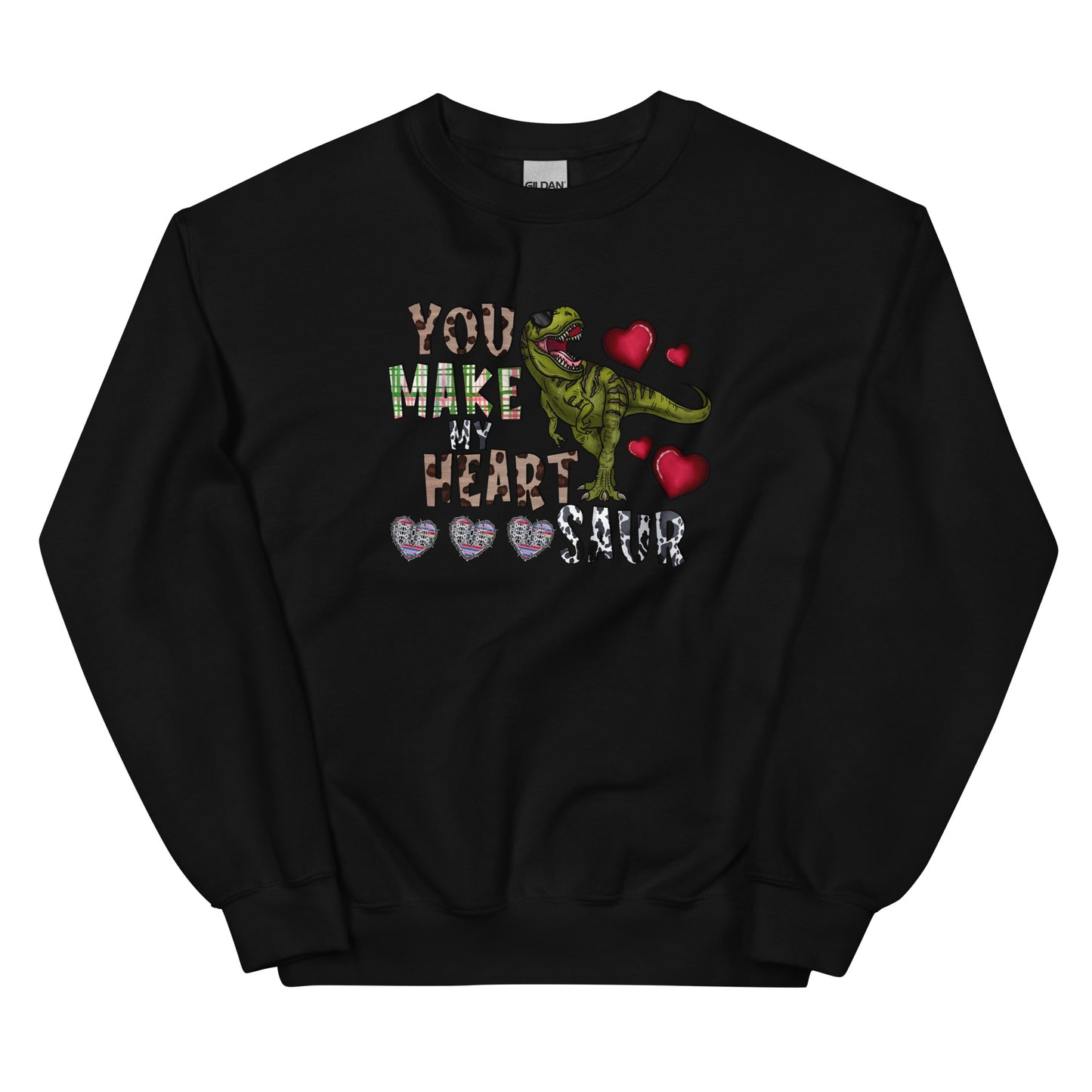 You Make My Heart Saur Sweatshirt