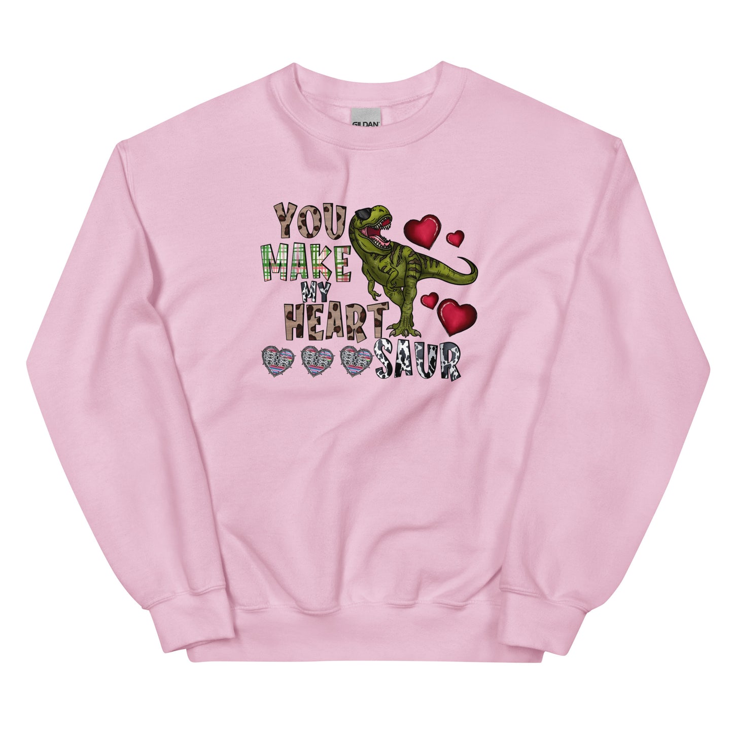 You Make My Heart Saur Sweatshirt