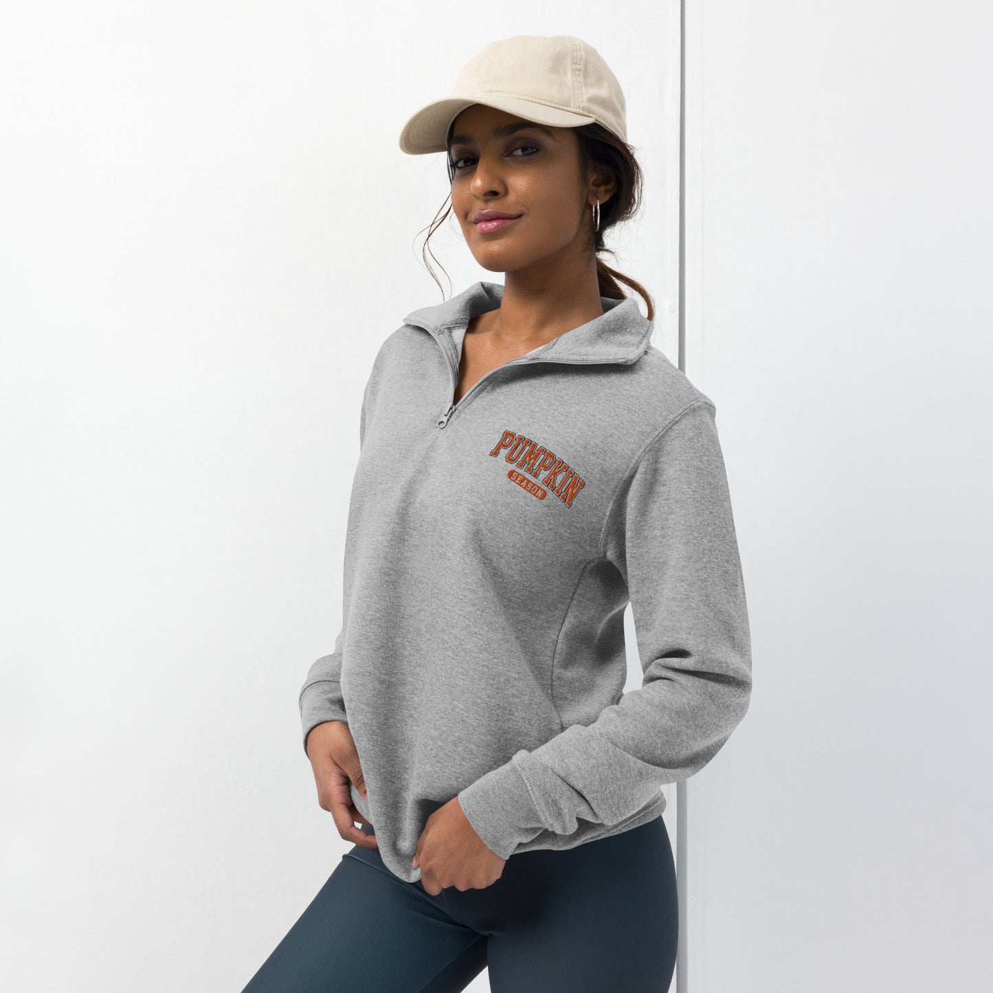 Pumpkin Season Fleece Pullover