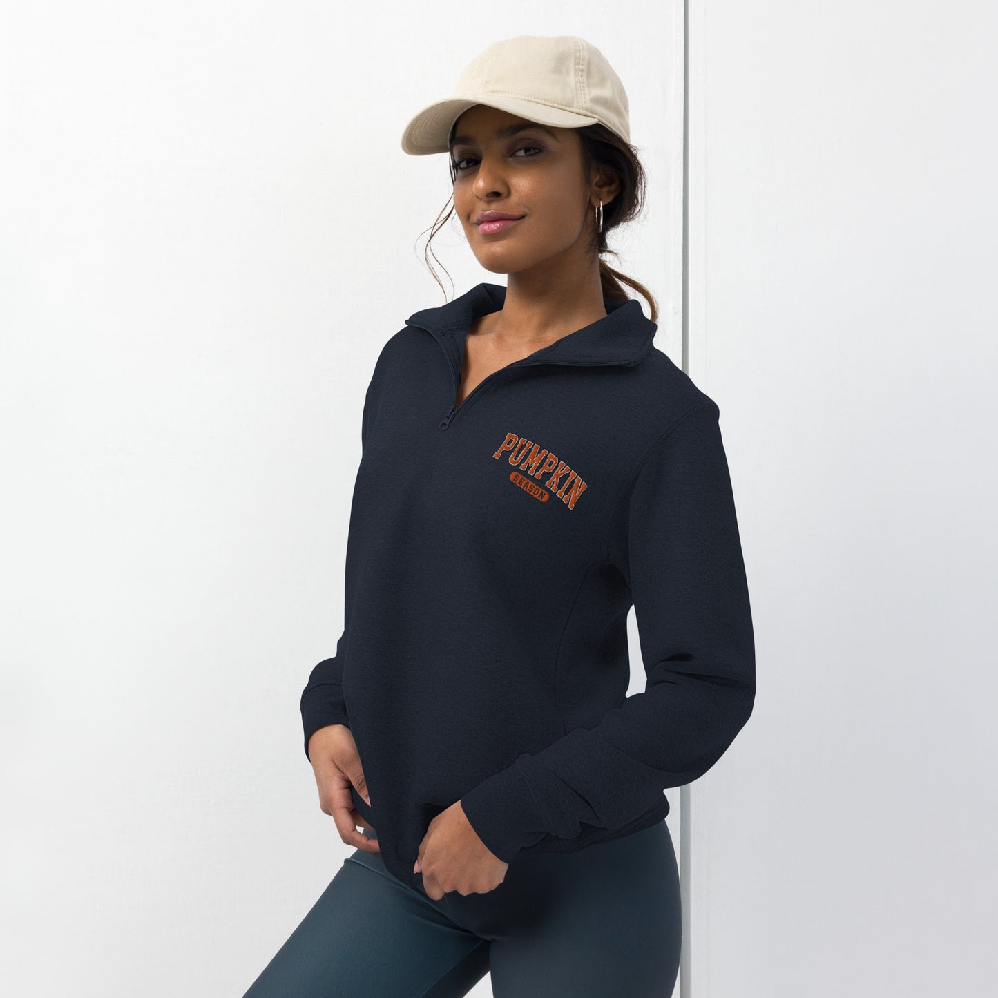 Pumpkin Season Fleece Pullover