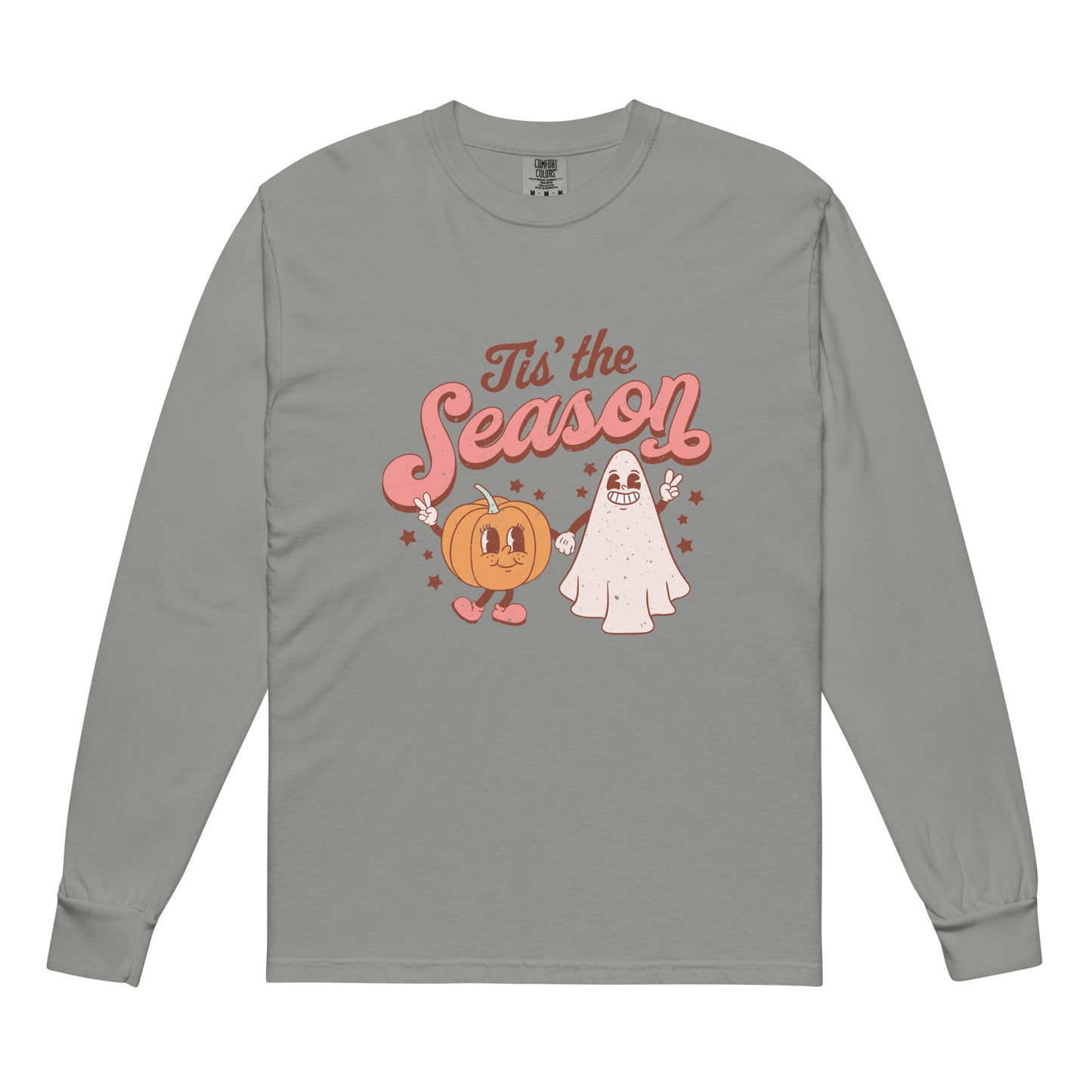 Tis' the Season for Ghosts & Pumpkins Long-Sleeve Shirt