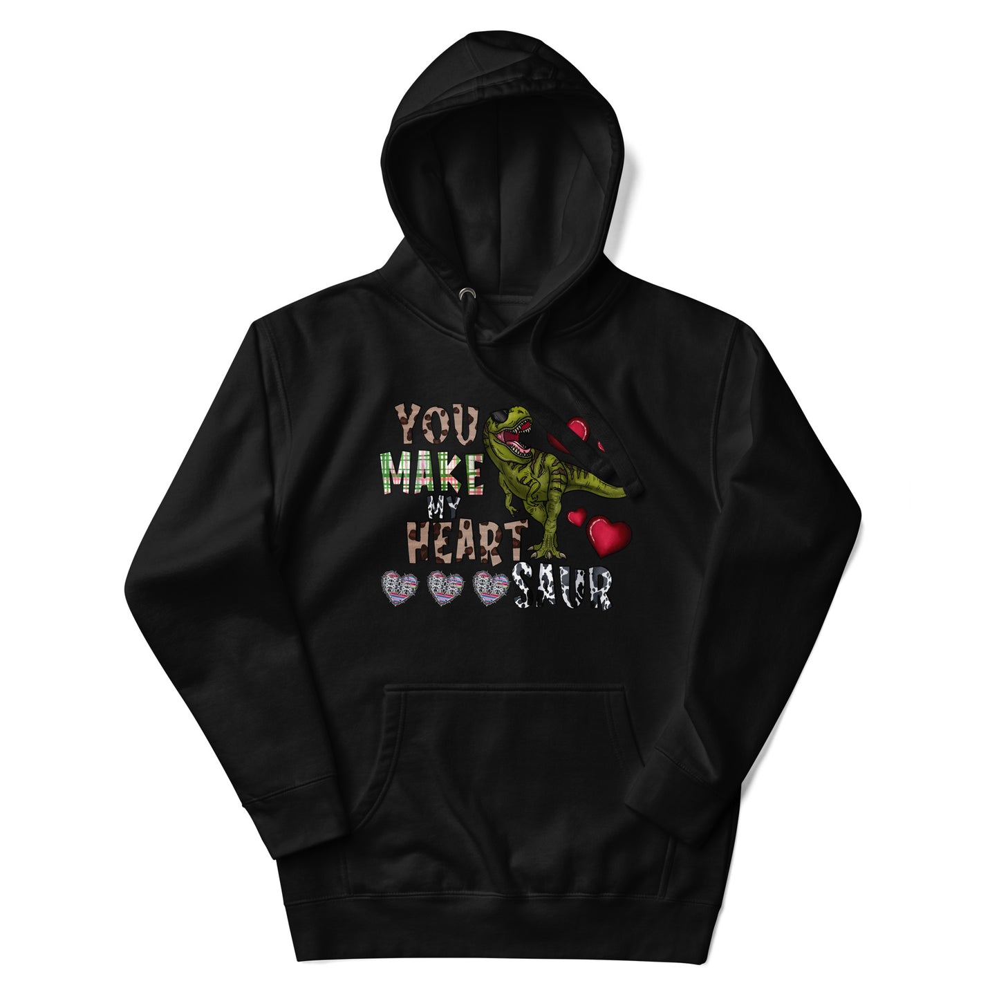 You Make My Heart Saur Hoodie