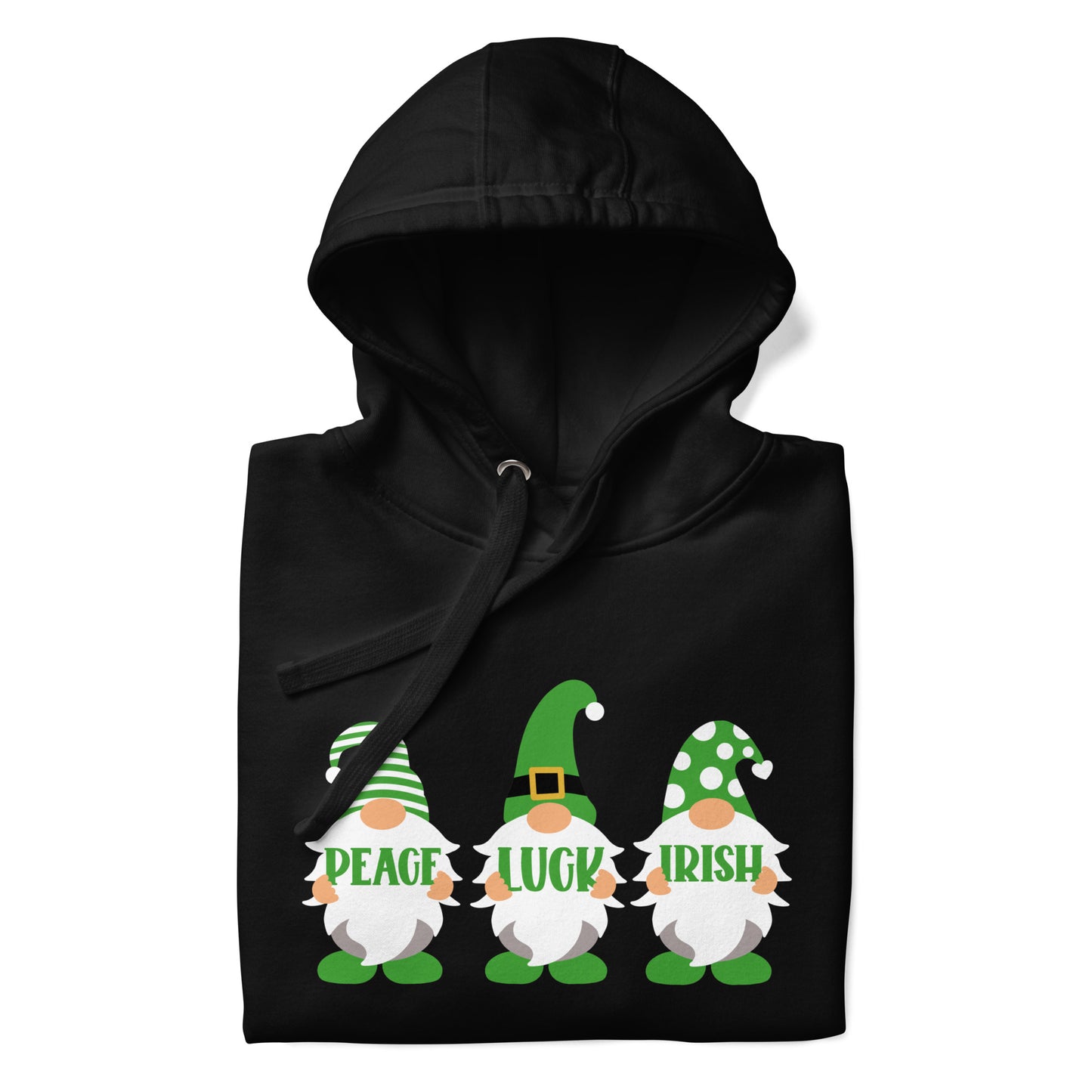 Peace Luck & Irish St. Patrick's Day Hoodie