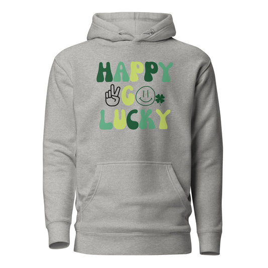 Happy Go Lucky, Peace & Smiles Hoodie