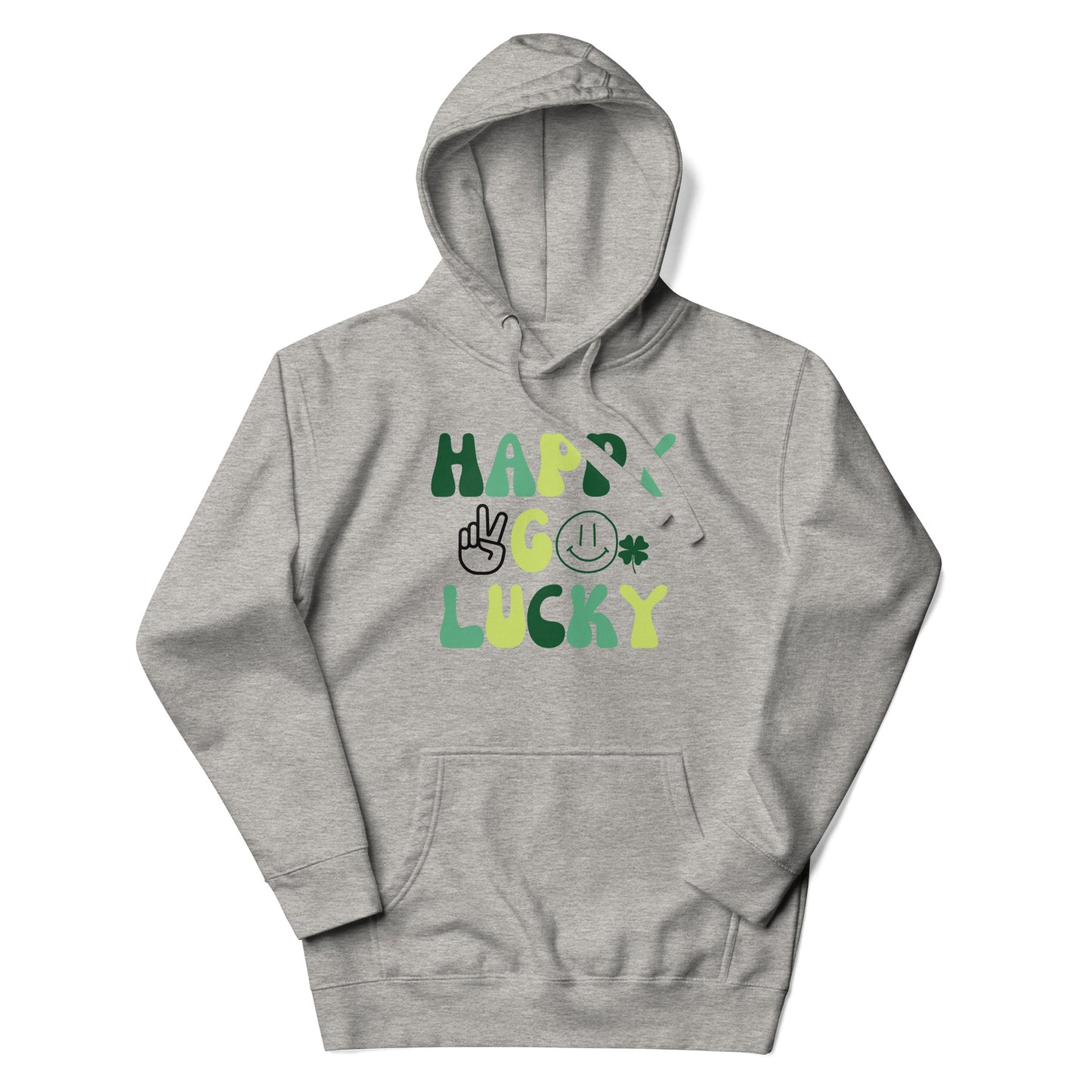 Happy Go Lucky, Peace & Smiles Hoodie