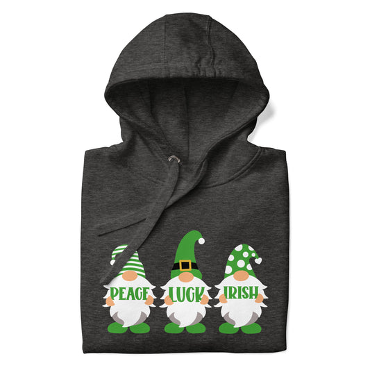 Peace Luck & Irish St. Patrick's Day Hoodie