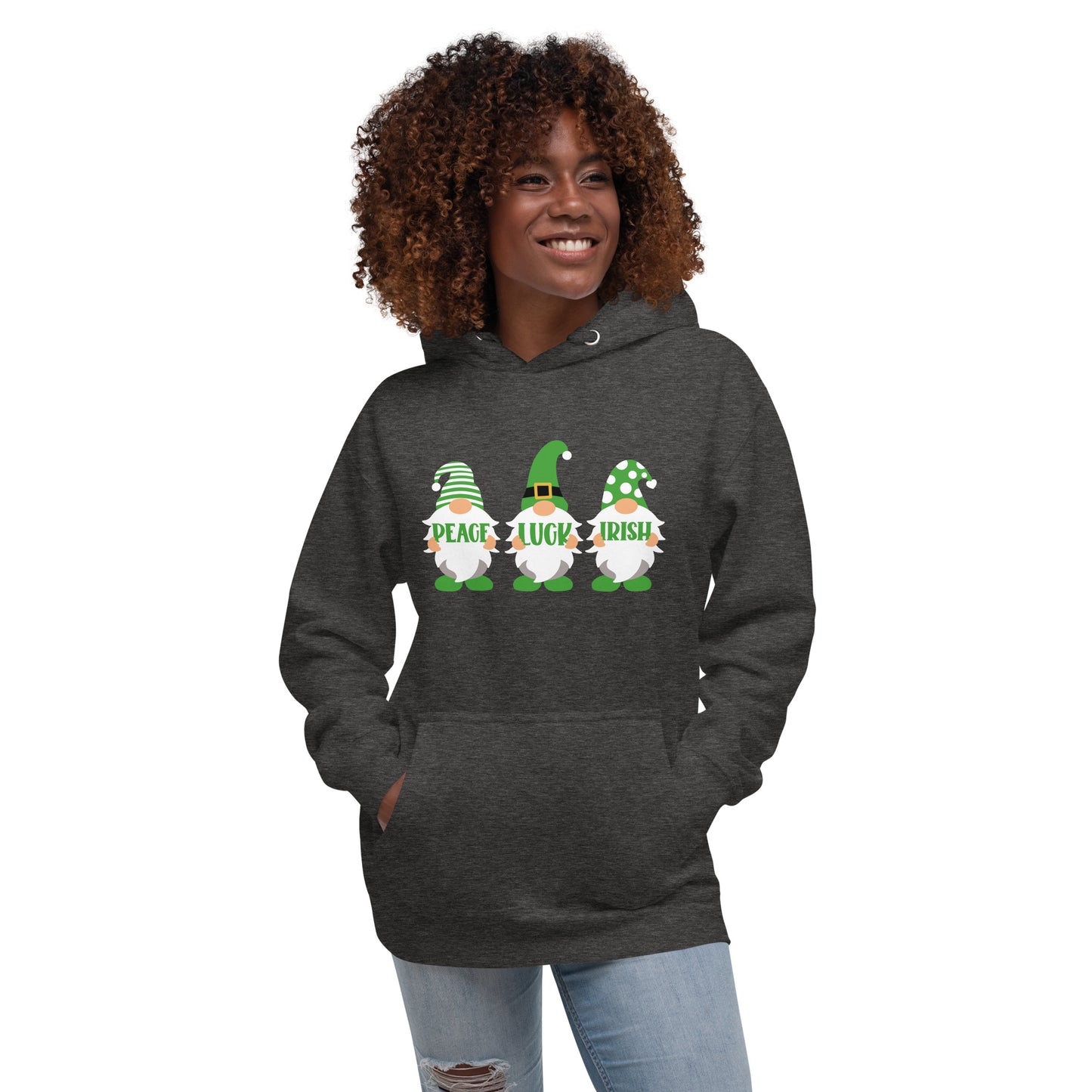 Peace Luck & Irish St. Patrick's Day Hoodie