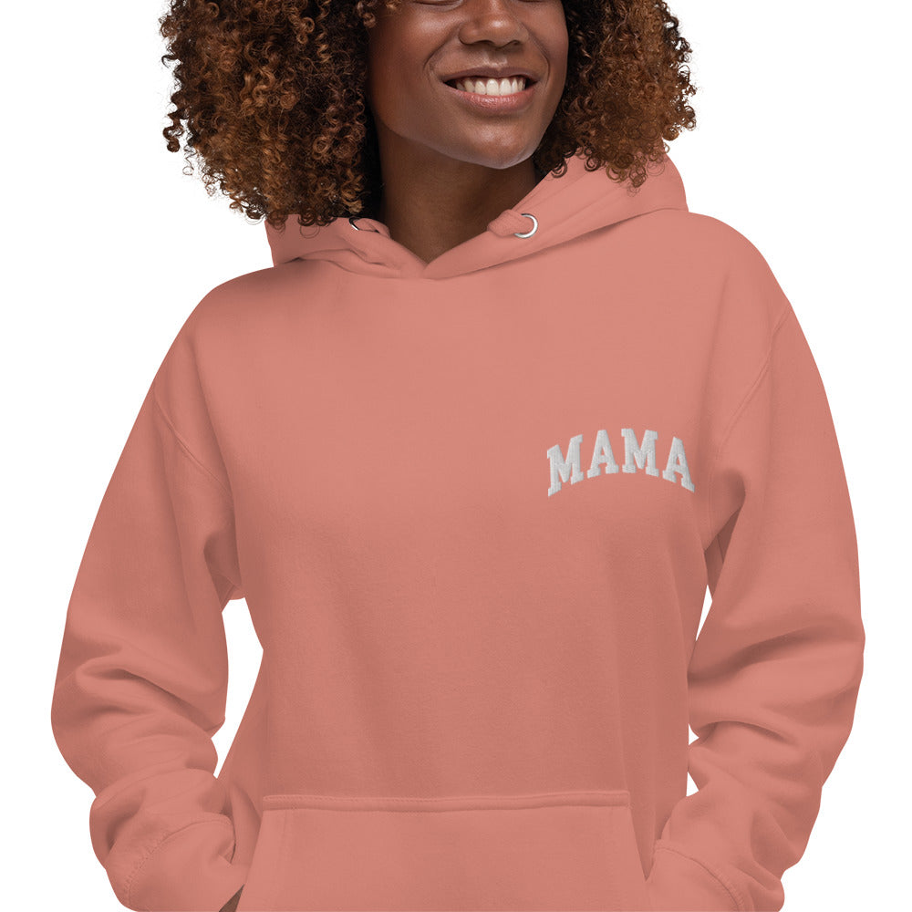 Mama Forever Embroidered Hoodie