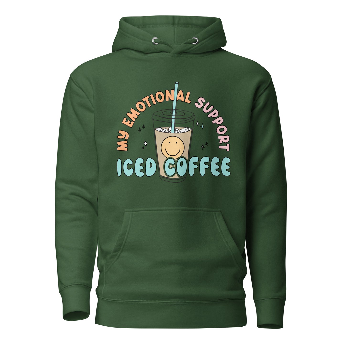 My Emotional Support Iced Coffee Hoodie