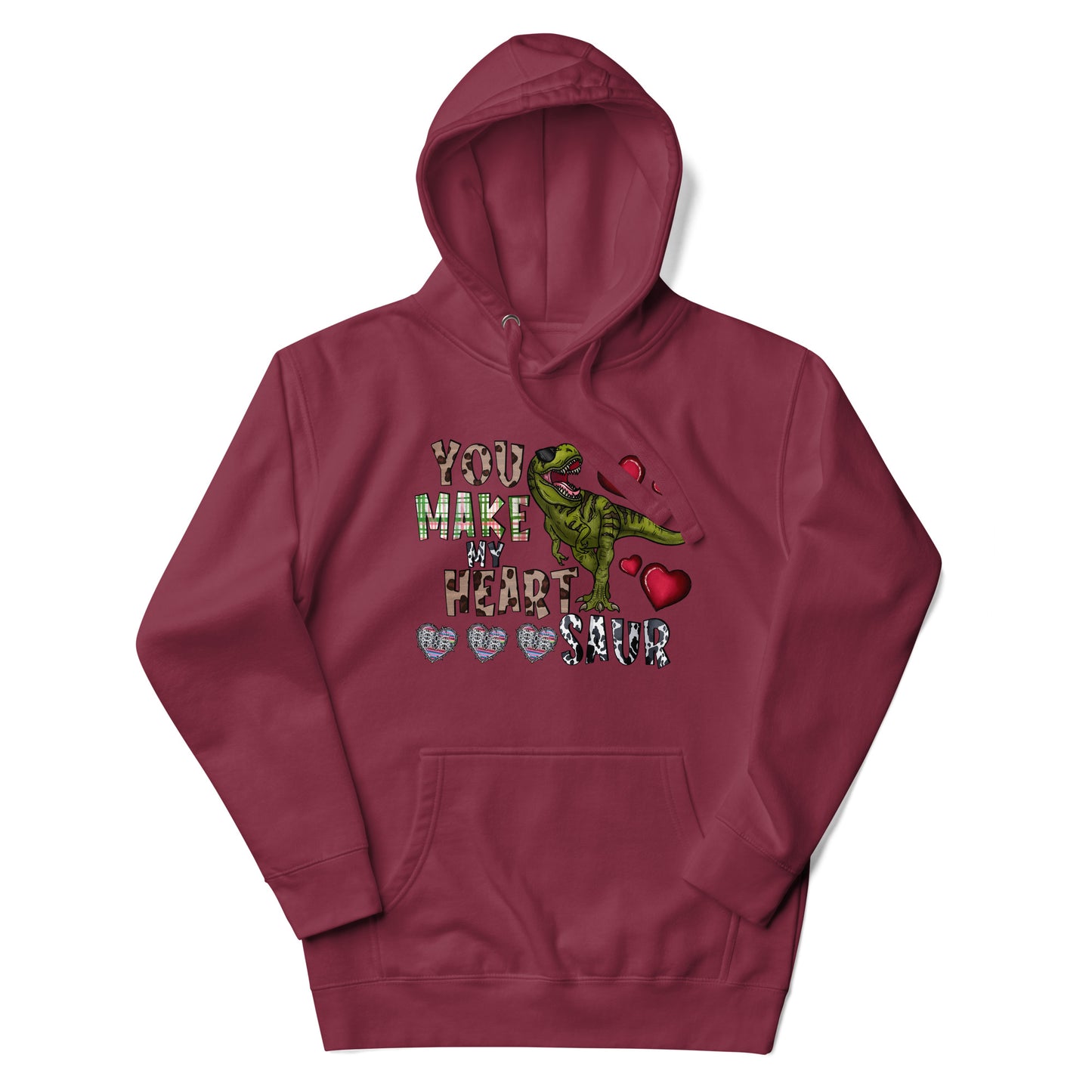 You Make My Heart Saur Hoodie