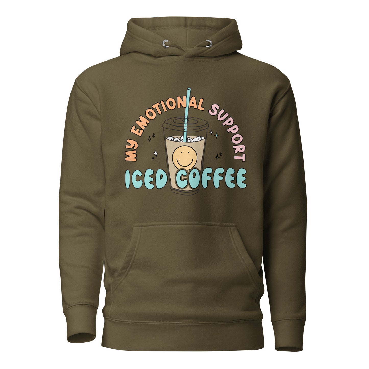 My Emotional Support Iced Coffee Hoodie