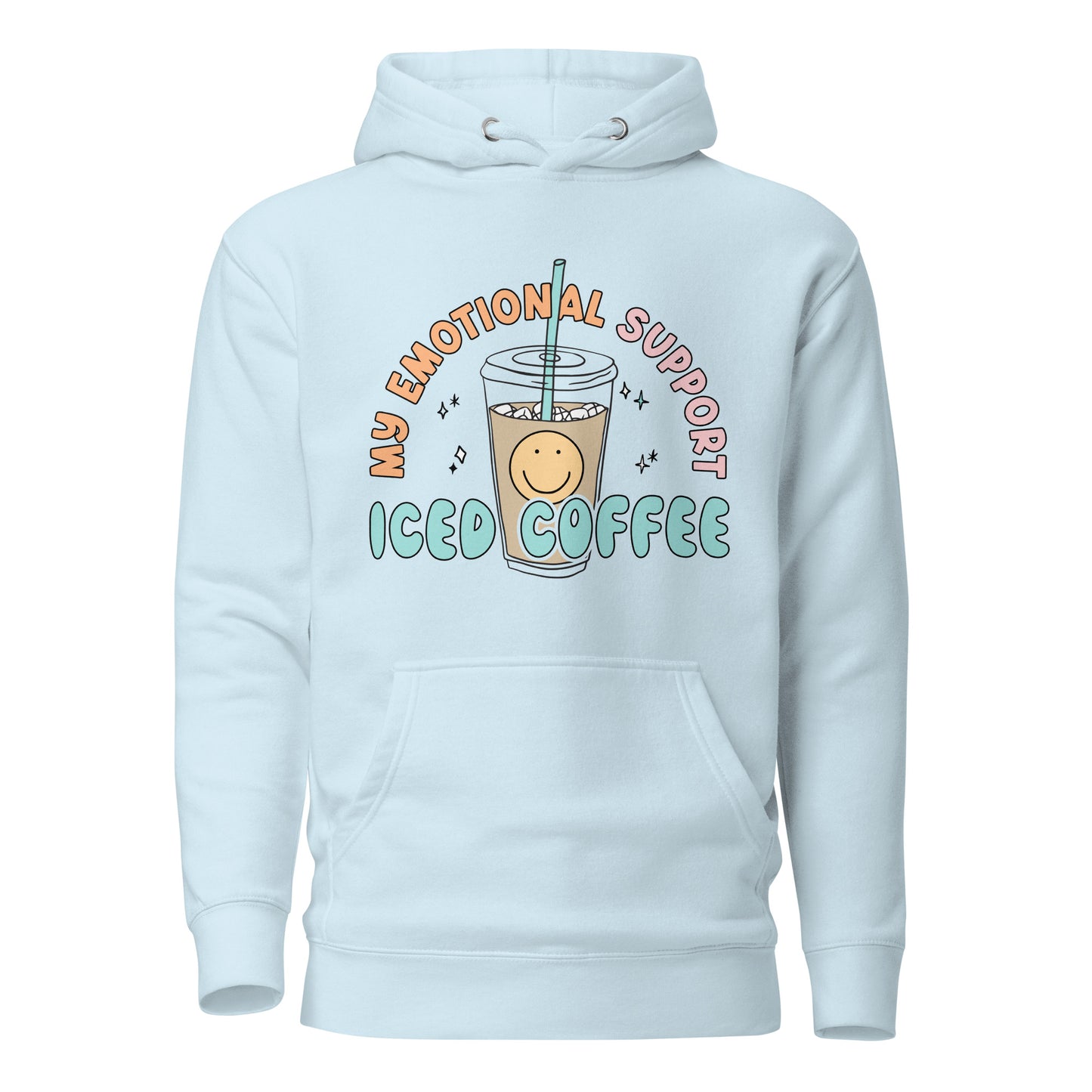 My Emotional Support Iced Coffee Hoodie