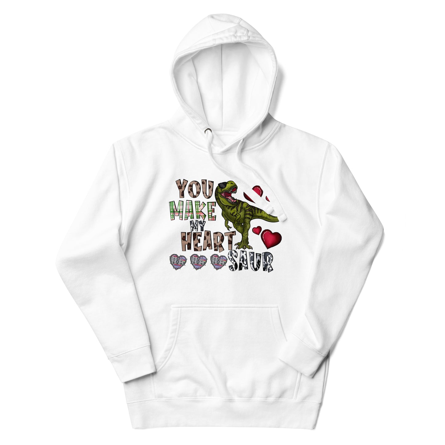 You Make My Heart Saur Hoodie