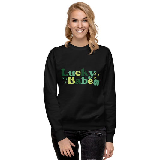 Lucky Babe St. Patrick's Day Sweatshirt