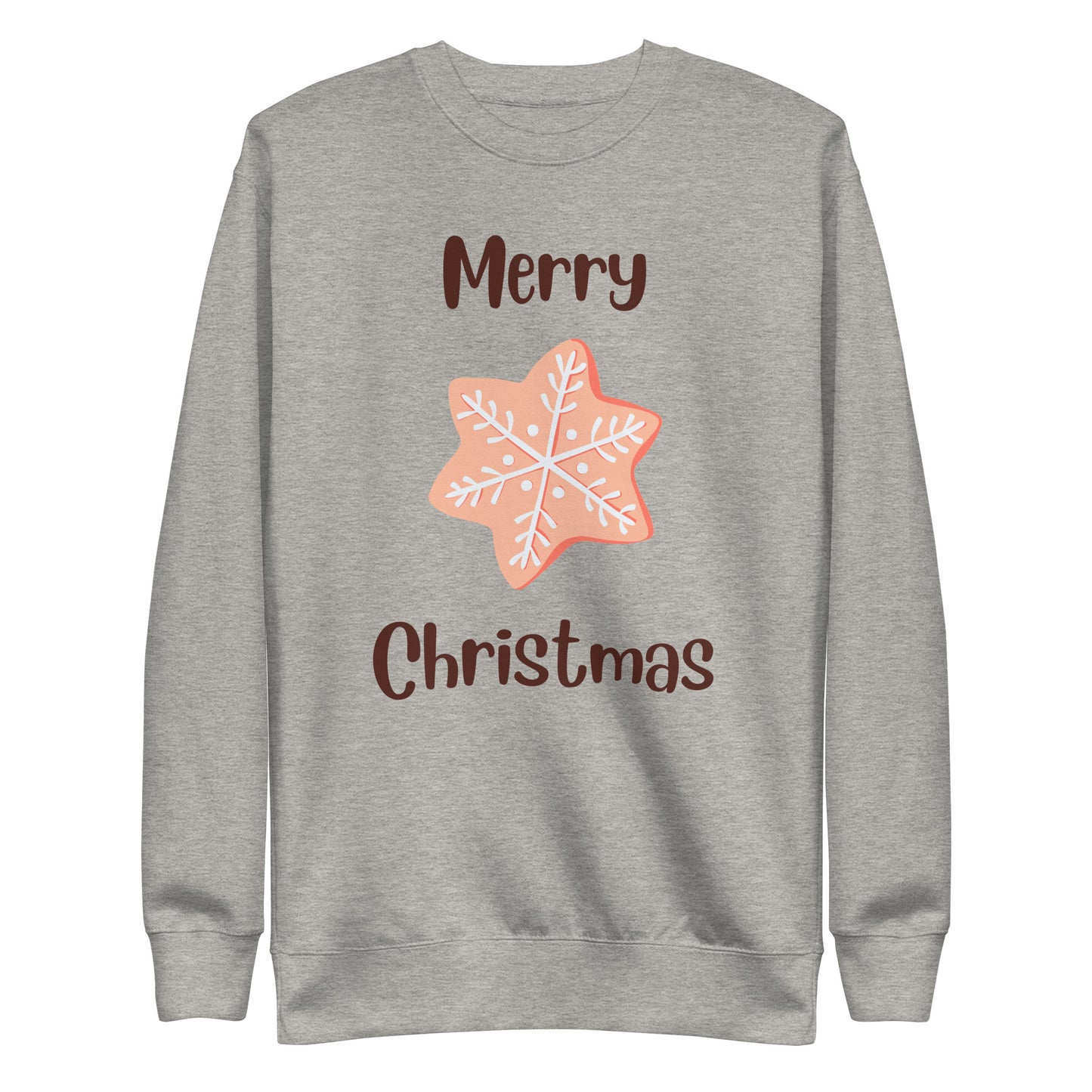 Merry Christmas Snowflake Sweatshirt