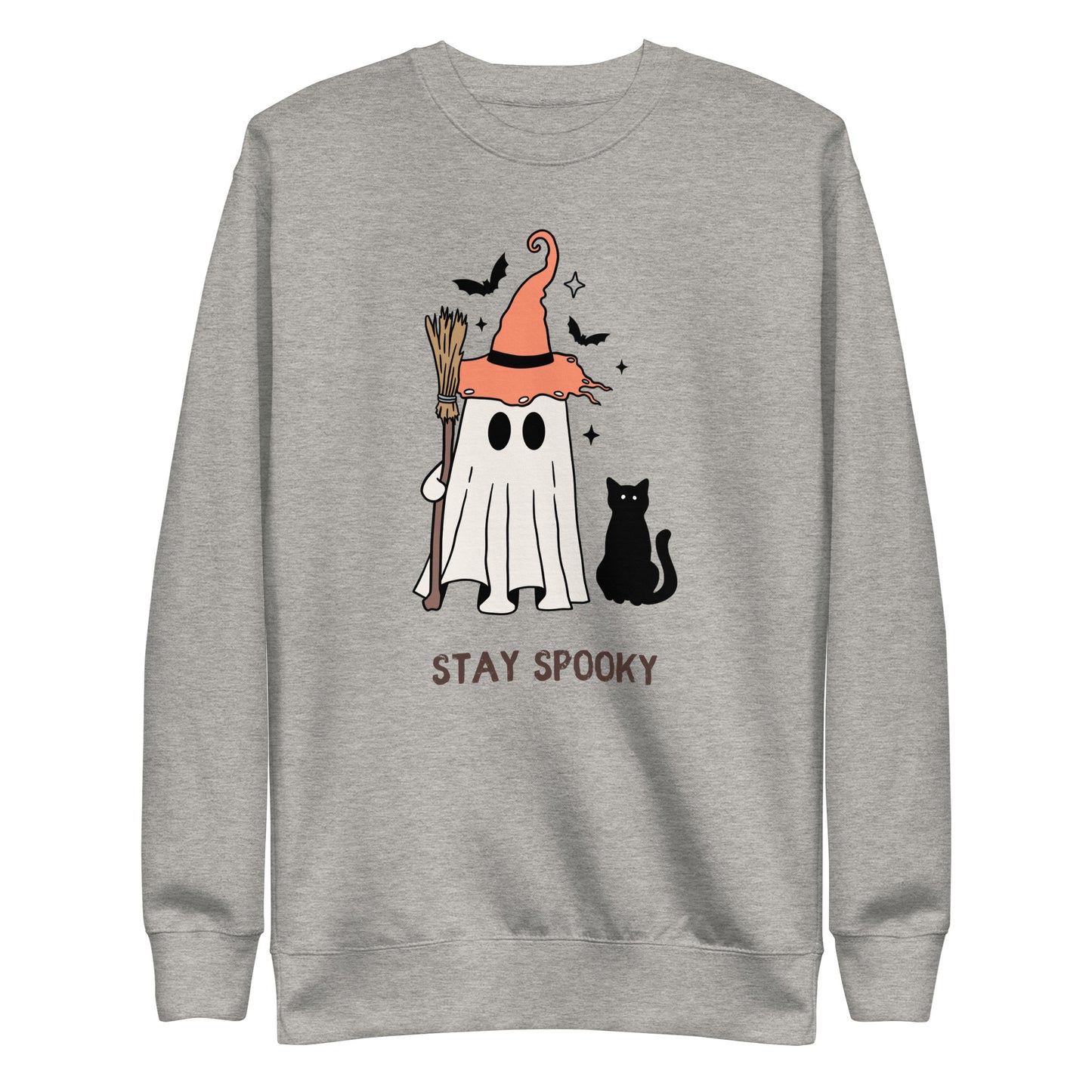 Stay Spooky Halloween Sweatshirt (Grey)