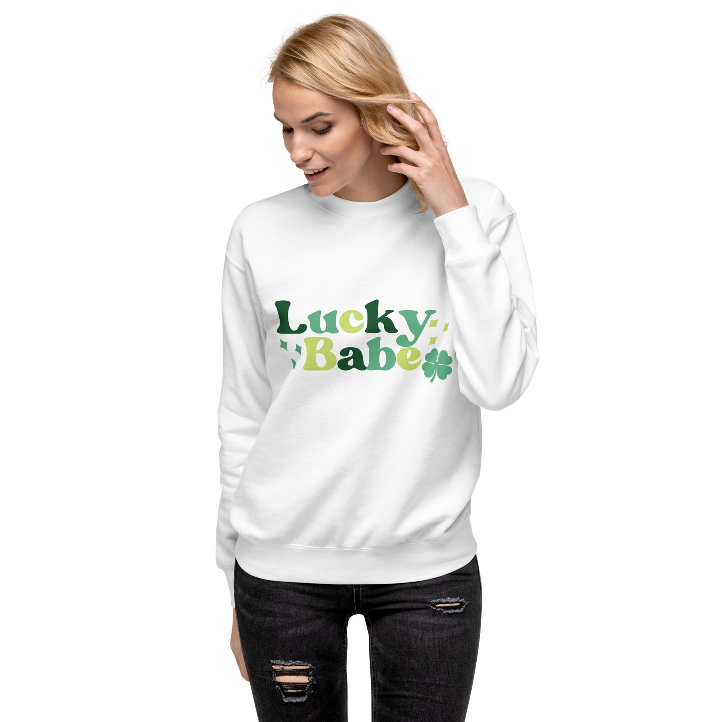 Lucky Babe St. Patrick's Day Sweatshirt