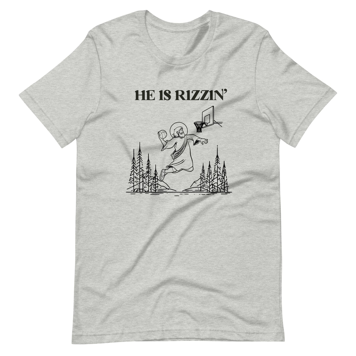 He Is Rizzin' Easter T-shirt