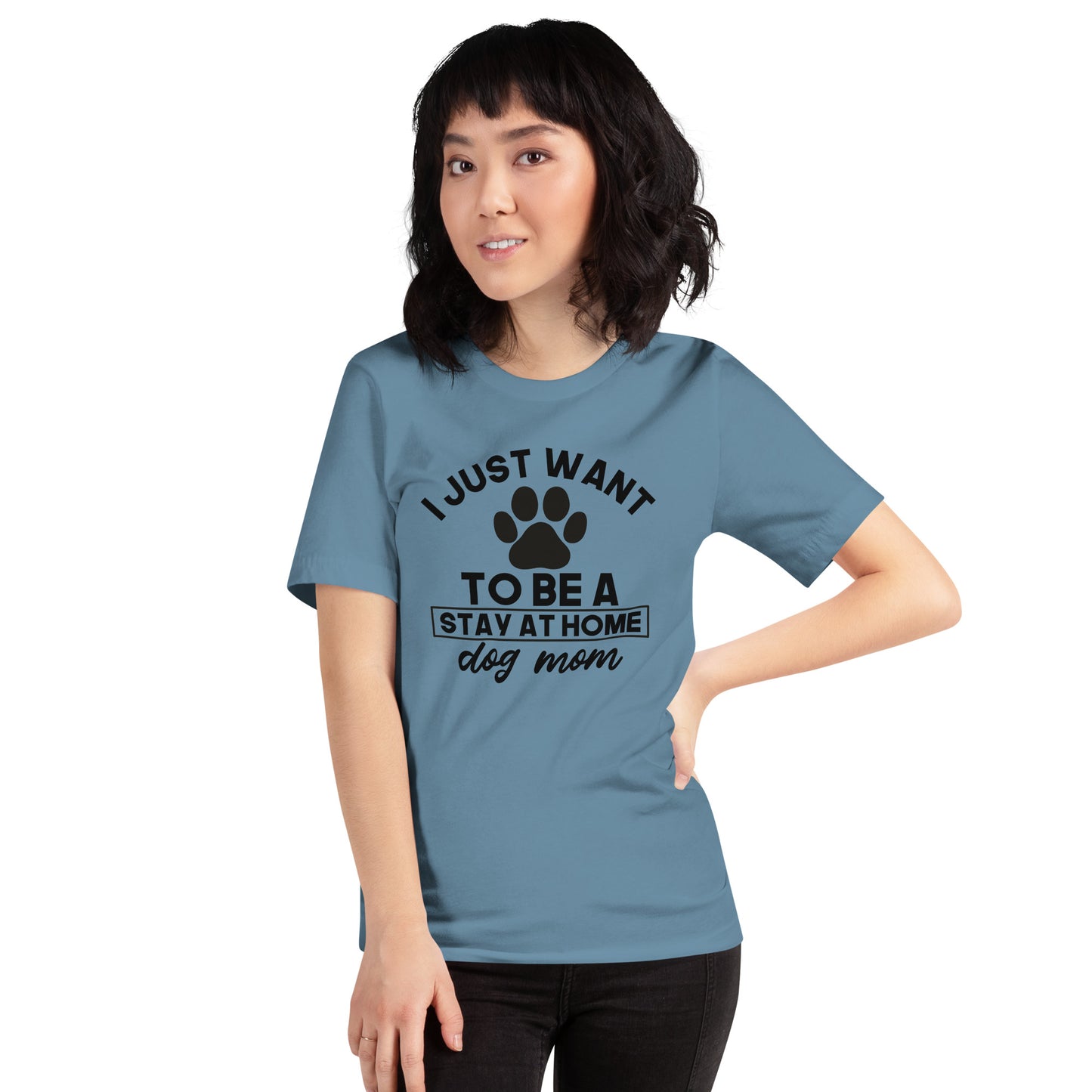 I Just Want to Be A Stay at Home Dog Mom T-Shirt