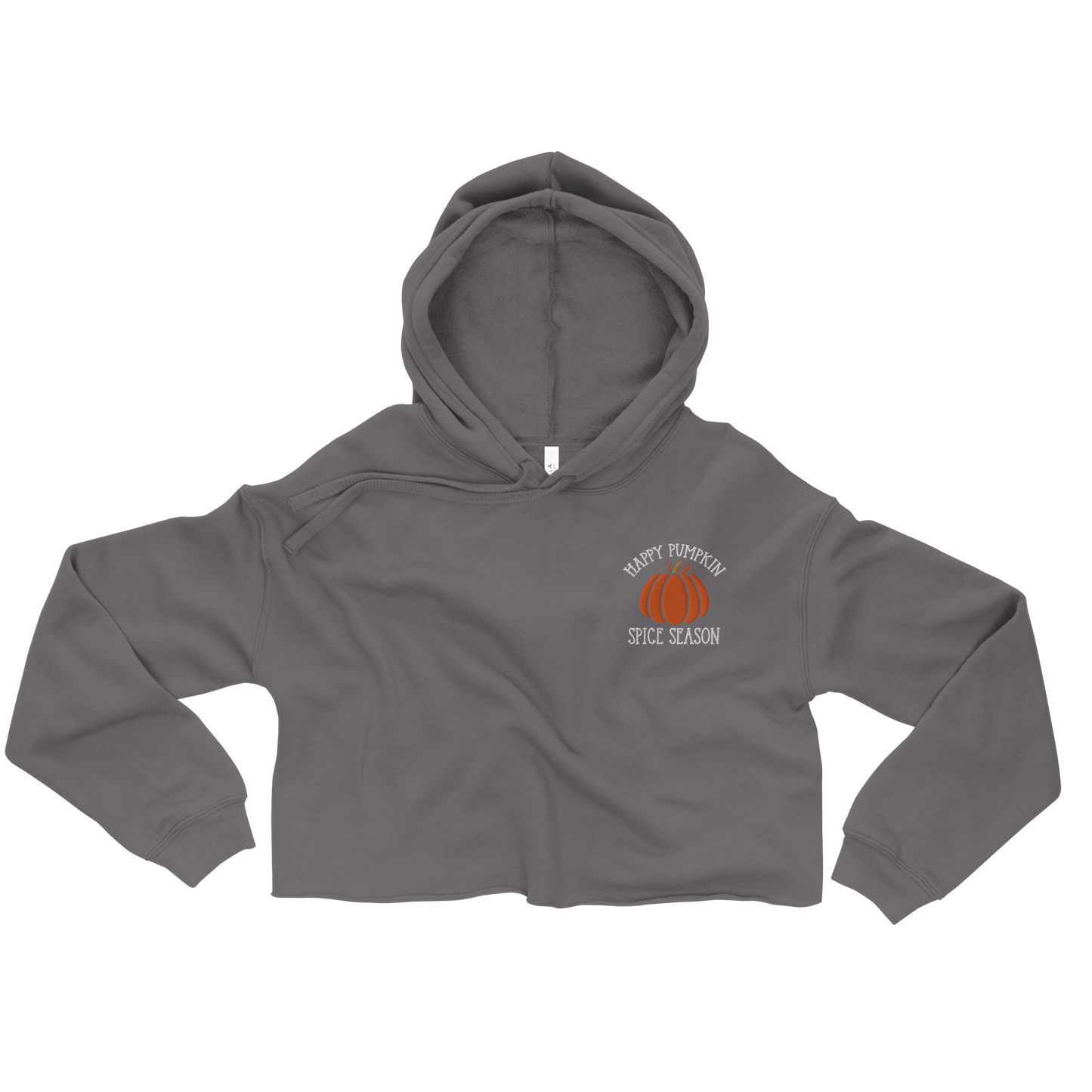 Happy Pumpkin Spice Season Crop Hoodie