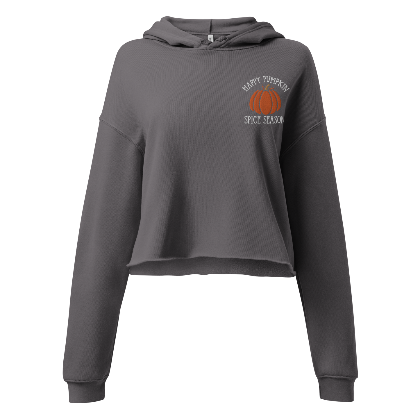 Happy Pumpkin Spice Season Crop Hoodie